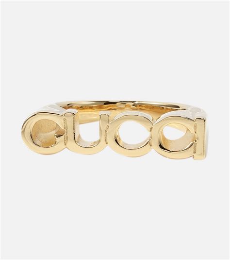 gucci logo ring